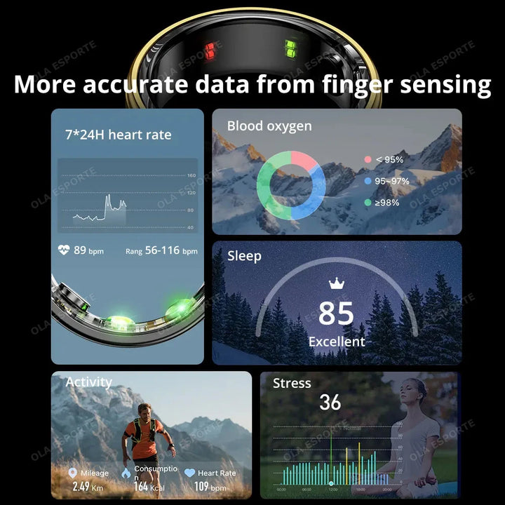 2024 New For Xiaomi Smart Ring Men Women