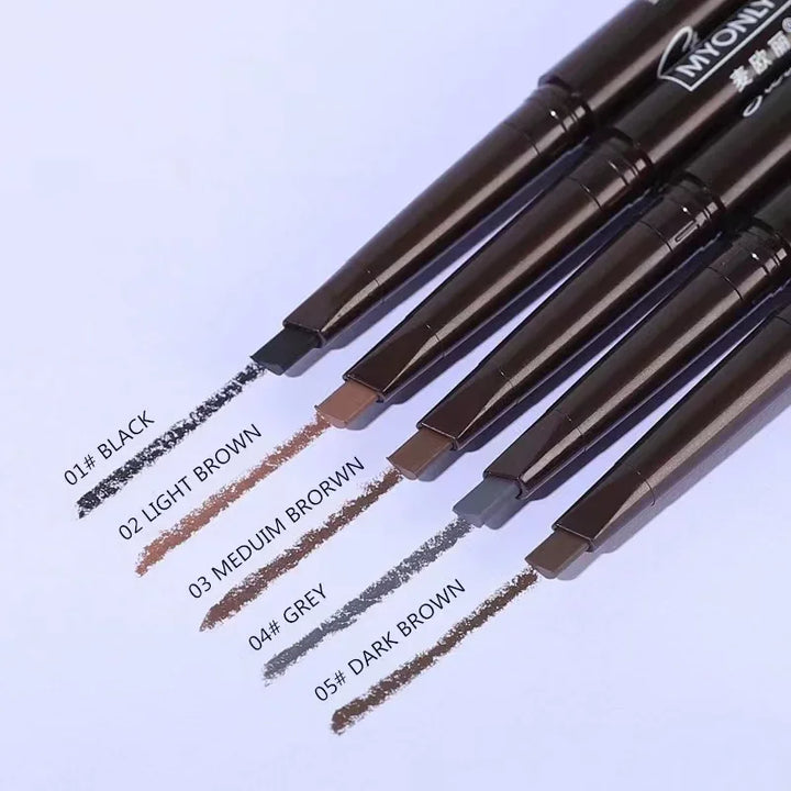 2 in 1 Eyebrow pencil professional Cosmetics